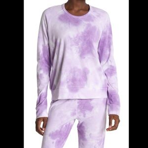 sundry tie dye crew neck sweatshirt